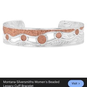 Montana Silversmiths Women’s cuff bracelet